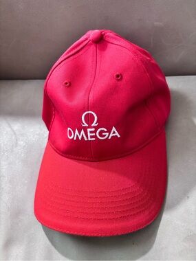 Omega Hat - Red Adjustable baseball cap OS